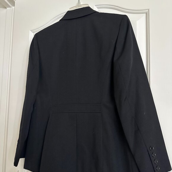 NWT Talbots Women 4P Black Wool Blazer - Picture 2 of 4